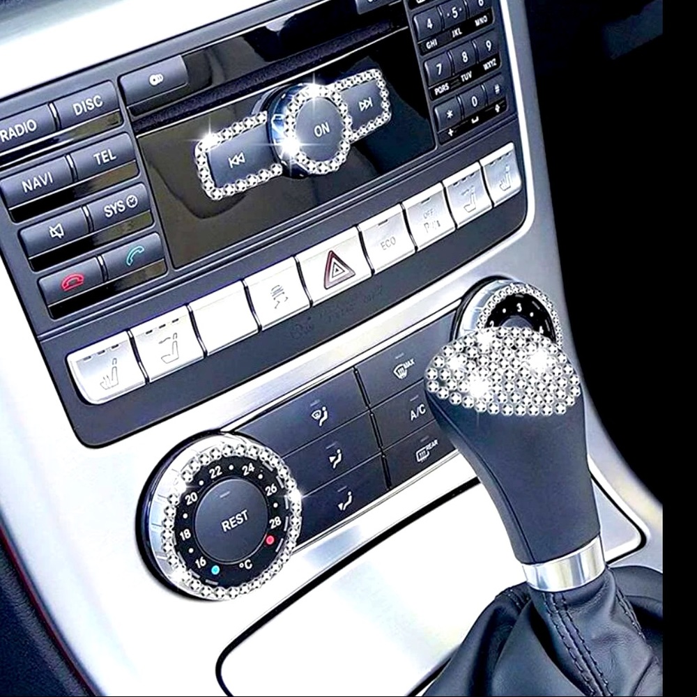 Crystal Car Accessory Stickers